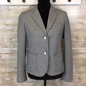 Gap The Academy blazer size 4 Navy /White stripes
